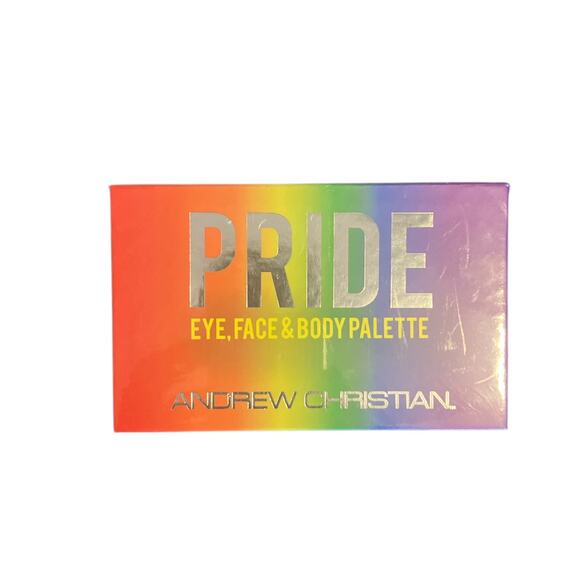 Andrew Christian Body Art Bundle- Pride Palette plus Muscle Dust Gold and Silver - Picture 4 of 6